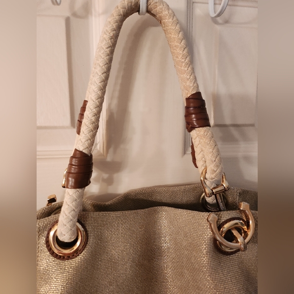 ××HP!!×× Michael Kors Nautical Gold Tote - Picture 5 of 16